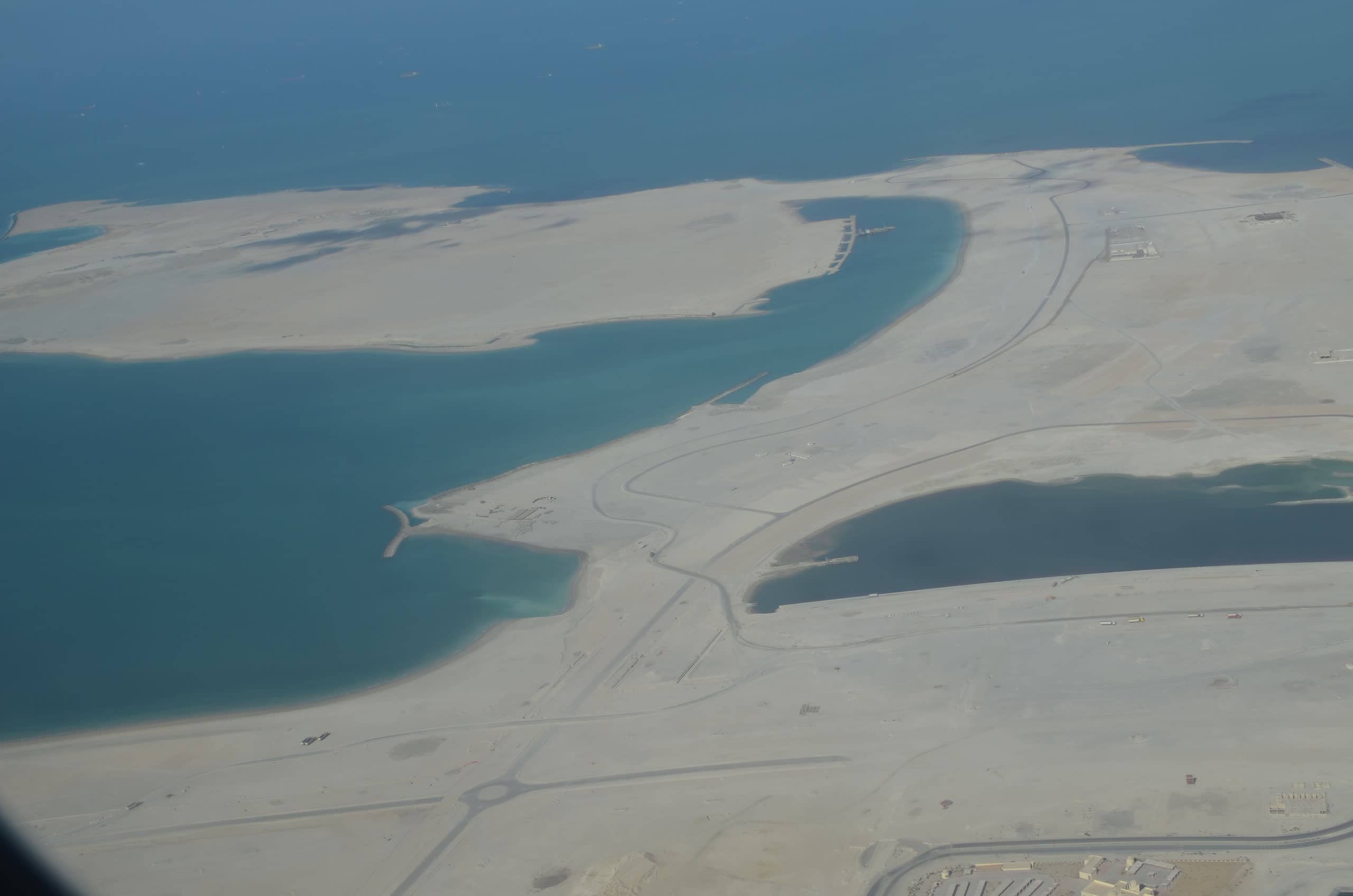 Aerial view of Dubai