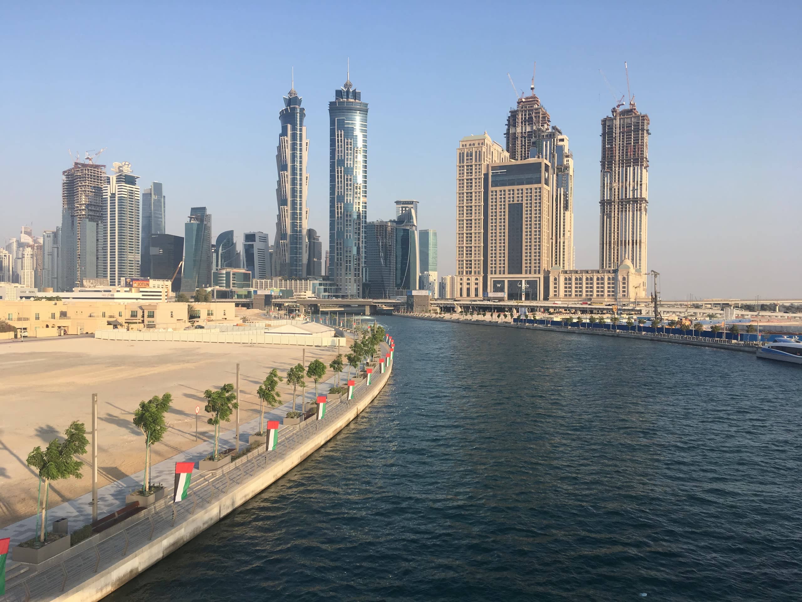 Office towers in Business Bay, Dubai