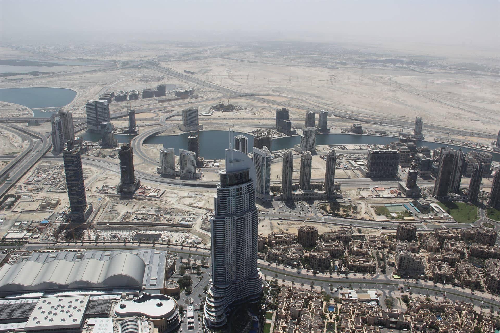 Residential towers in Dubai