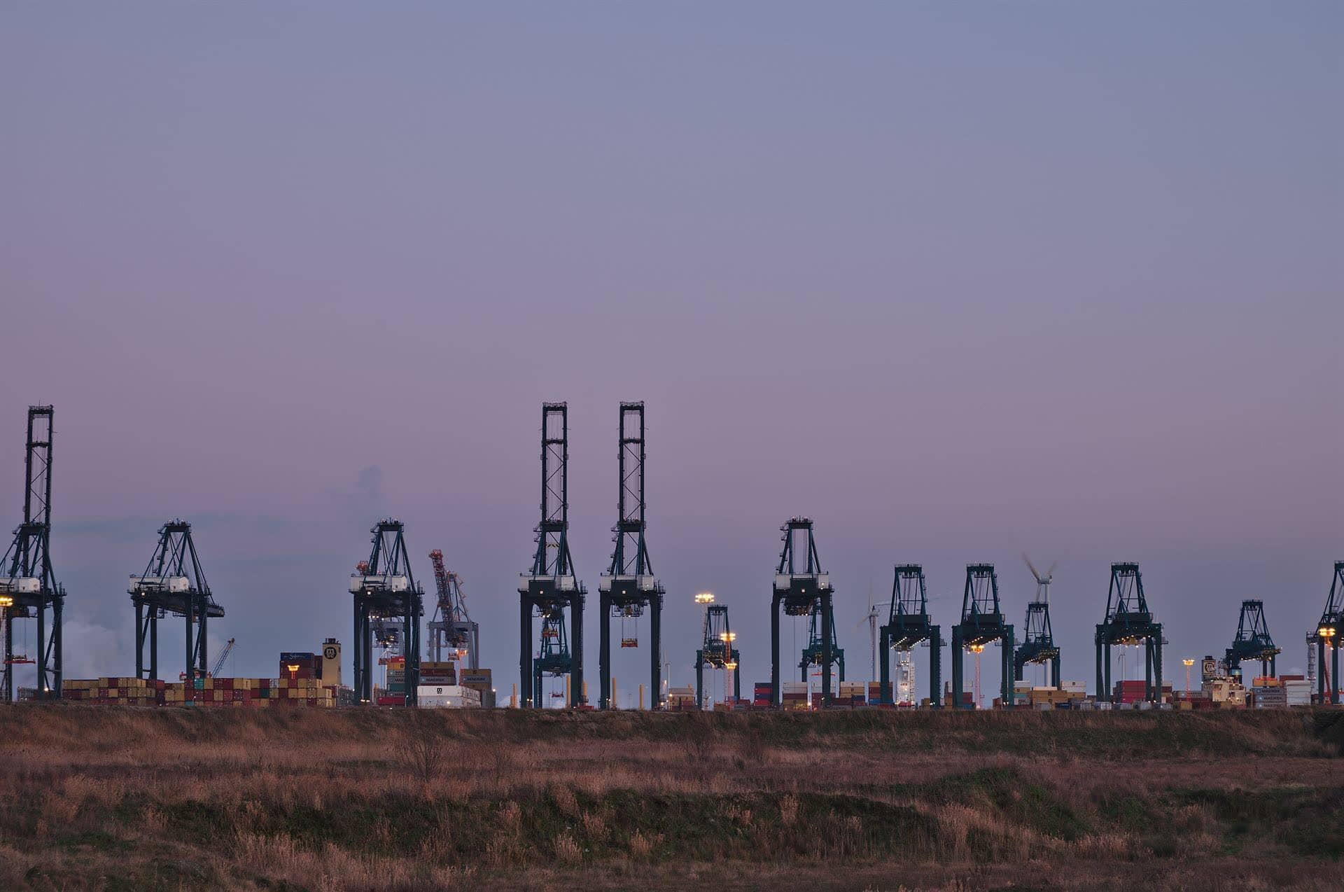 Port and cargo terminal